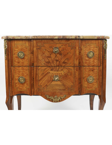 A Commode in Transition Style. 19th century.