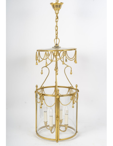 A Lantern in Louis XVI Style.  19th...