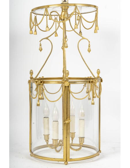 A Lantern in Louis XVI Style.  19th century.