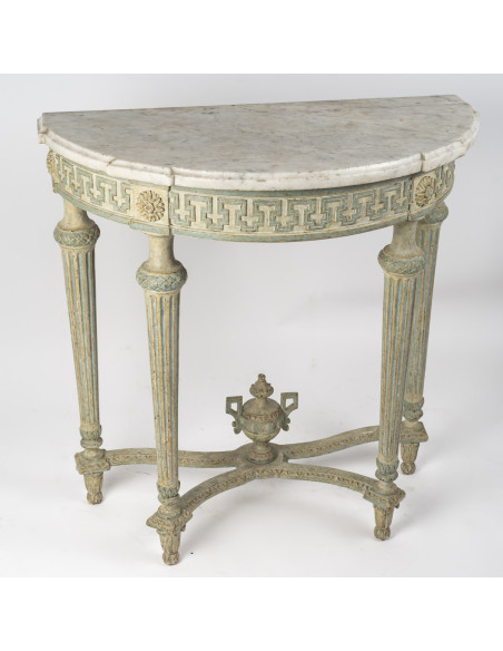 A Console Table in Louis XVI Style.  19th century.